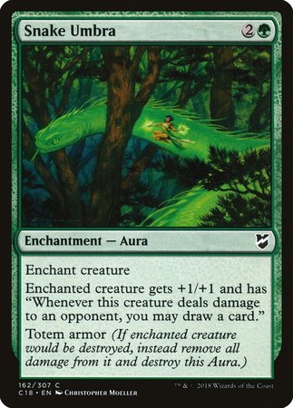 Snake Umbra [Commander 2018] | Gate City Games LLC