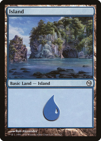 Island (98) [Duels of the Planeswalkers] | Gate City Games LLC
