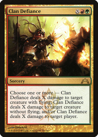 Clan Defiance [Gatecrash] | Gate City Games LLC