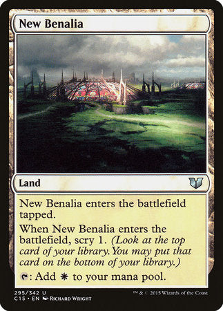 New Benalia [Commander 2015] | Gate City Games LLC