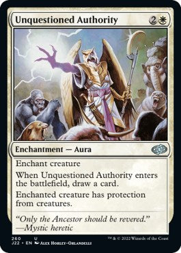 Unquestioned Authority [Jumpstart 2022] | Gate City Games LLC