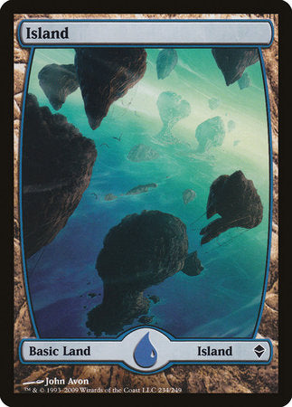 Island (234) - Full Art [Zendikar] | Gate City Games LLC