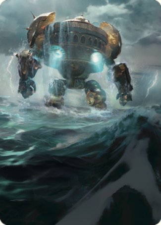 Island Art Card [The Brothers' War Art Series] | Gate City Games LLC