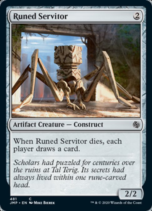 Runed Servitor [Jumpstart] | Gate City Games LLC