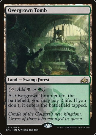 Overgrown Tomb [Guilds of Ravnica] | Gate City Games LLC