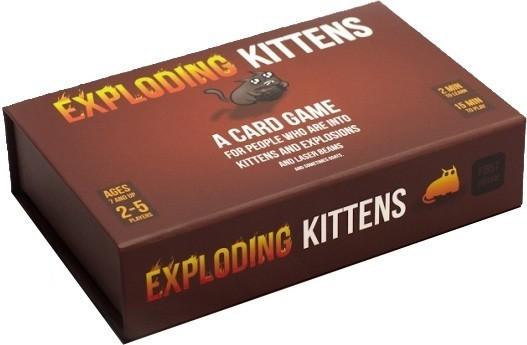 Exploding Kittens First Edition Meow Box | Gate City Games LLC