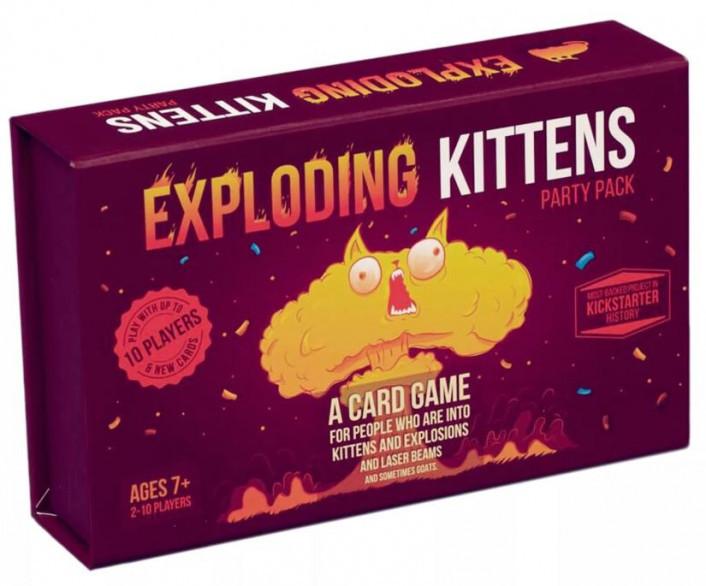 Exploding Kittens Party Pack | Gate City Games LLC