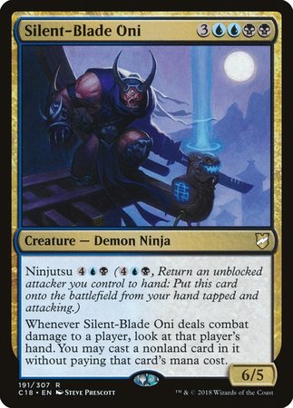 Silent-Blade Oni [Commander 2018] | Gate City Games LLC