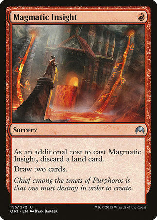 Magmatic Insight [Magic Origins] | Gate City Games LLC