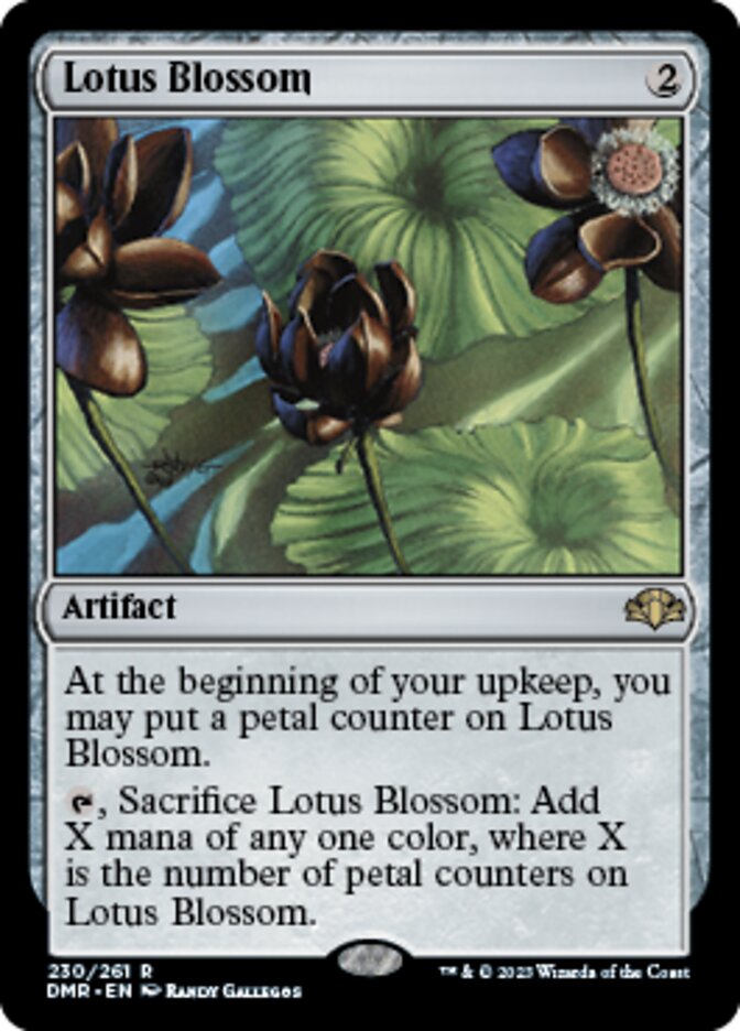 Lotus Blossom [Dominaria Remastered] | Gate City Games LLC