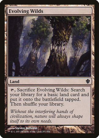 Evolving Wilds [Commander 2013] | Gate City Games LLC