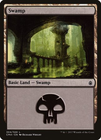 Swamp (304) [Commander Anthology] | Gate City Games LLC
