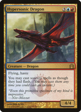 Hypersonic Dragon [Return to Ravnica] | Gate City Games LLC