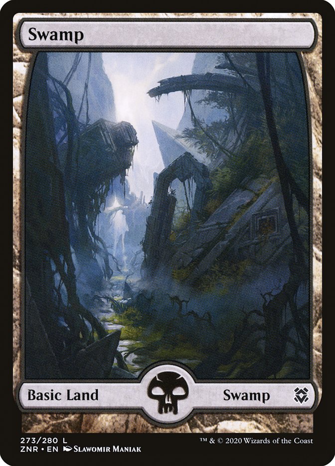 Swamp (273) [Zendikar Rising] | Gate City Games LLC
