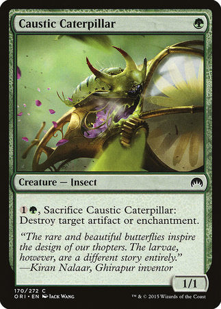 Caustic Caterpillar [Magic Origins] | Gate City Games LLC