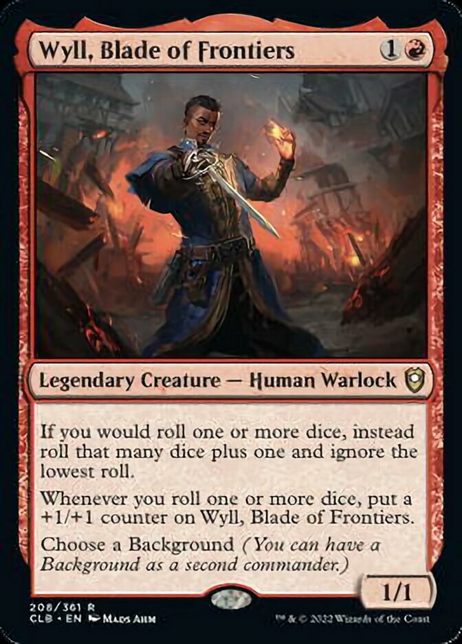 Wyll, Blade of Frontiers [Commander Legends: Battle for Baldur's Gate] | Gate City Games LLC