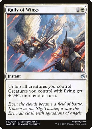 Rally of Wings [War of the Spark] | Gate City Games LLC