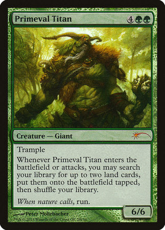Primeval Titan [Grand Prix Promos] | Gate City Games LLC