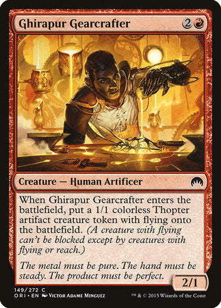 Ghirapur Gearcrafter [Magic Origins] | Gate City Games LLC