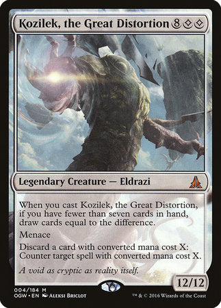 Kozilek, the Great Distortion [Oath of the Gatewatch] | Gate City Games LLC