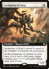 Archpriest of Iona (Extended Art) [Zendikar Rising] | Gate City Games LLC