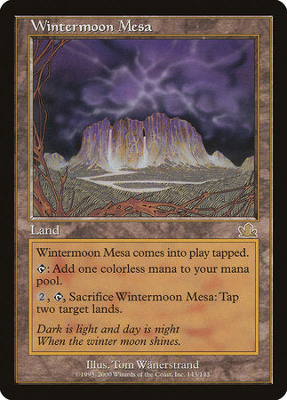 Wintermoon Mesa [Prophecy] | Gate City Games LLC