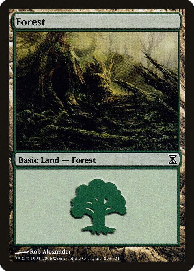 Forest (298) [Time Spiral] | Gate City Games LLC