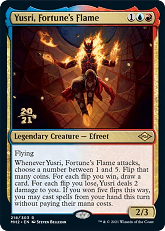 Yusri, Fortune's Flame [Modern Horizons 2 Prerelease Promos] | Gate City Games LLC