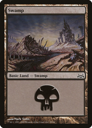 Swamp (59) [Duel Decks: Divine vs. Demonic] | Gate City Games LLC