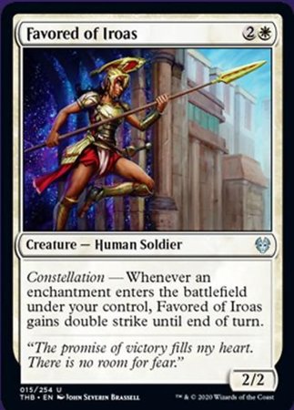 Favored of Iroas [Theros Beyond Death] | Gate City Games LLC