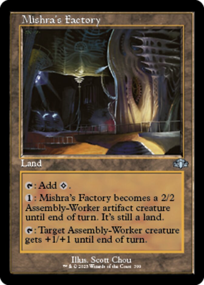Mishra's Factory (Retro) [Dominaria Remastered] | Gate City Games LLC