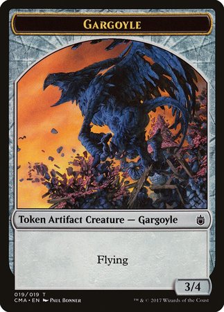 Gargoyle Token (019) [Commander Anthology Tokens] | Gate City Games LLC