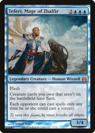 Teferi, Mage of Zhalfir [From the Vault: Legends] | Gate City Games LLC
