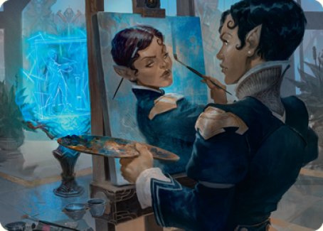 Parnesse, the Subtle Brush Art Card [Streets of New Capenna Art Series] | Gate City Games LLC