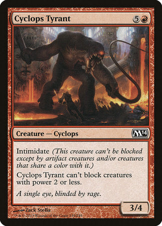 Cyclops Tyrant [Magic 2014] | Gate City Games LLC