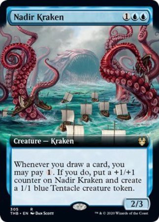 Nadir Kraken (Extended Art) [Theros Beyond Death] | Gate City Games LLC