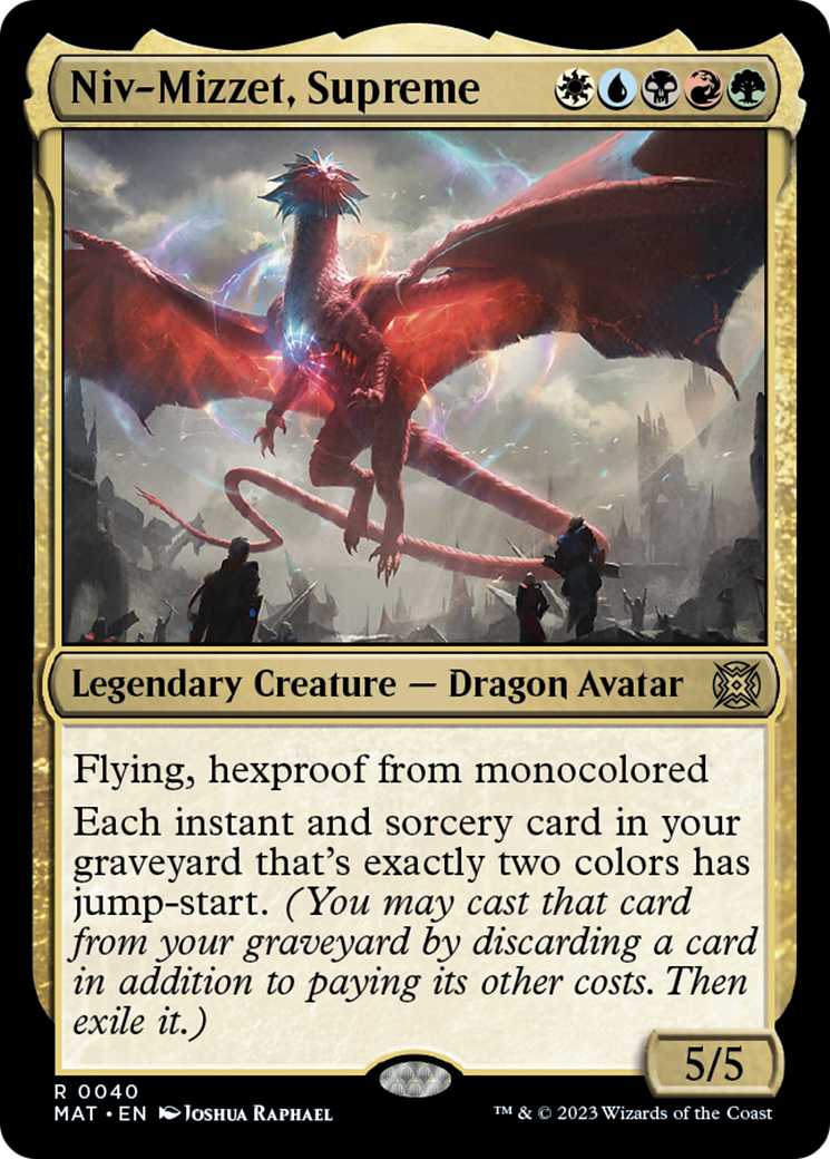 Niv-Mizzet, Supreme [March of the Machine: The Aftermath] | Gate City Games LLC