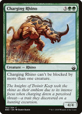 Charging Rhino [Battlebond] | Gate City Games LLC