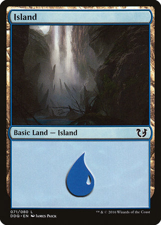 Island (71) [Duel Decks: Blessed vs. Cursed] | Gate City Games LLC