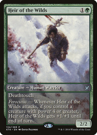 Heir of the Wilds [Khans of Tarkir Promos] | Gate City Games LLC