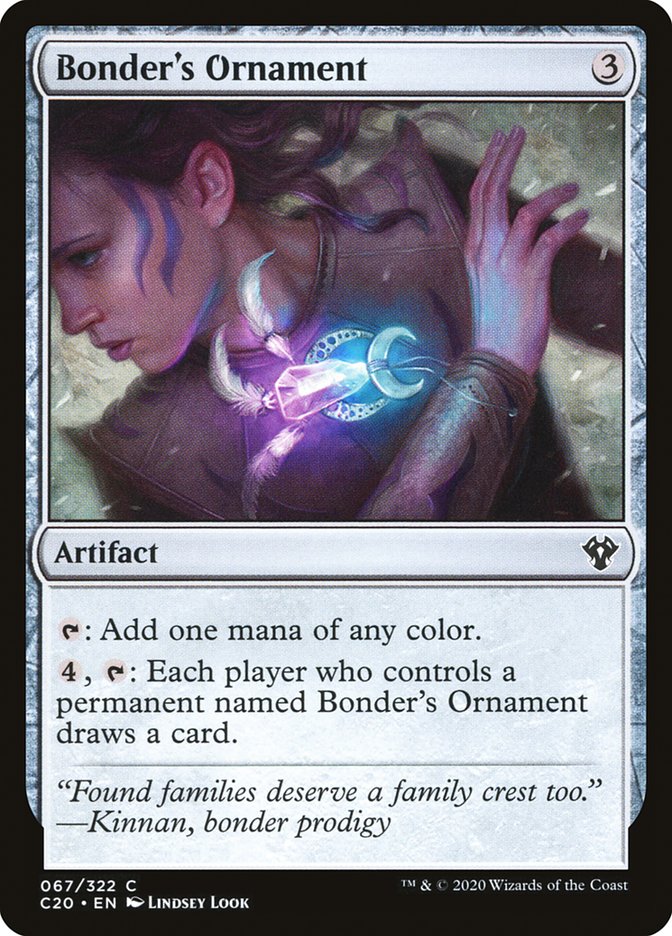 Bonder's Ornament [Commander 2020] | Gate City Games LLC