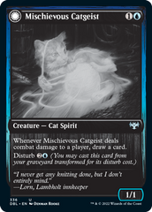 Mischievous Catgeist // Catlike Curiosity [Innistrad: Double Feature] | Gate City Games LLC