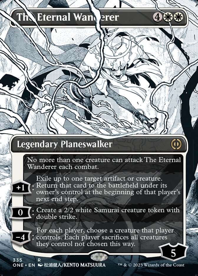 The Eternal Wanderer (Borderless Manga) [Phyrexia: All Will Be One] | Gate City Games LLC