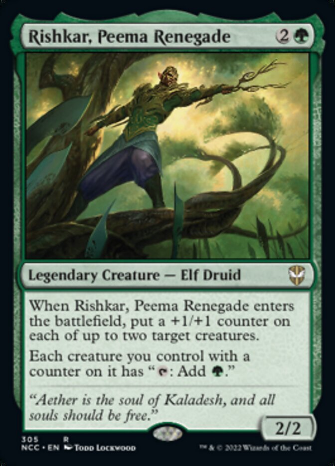 Rishkar, Peema Renegade [Streets of New Capenna Commander] | Gate City Games LLC