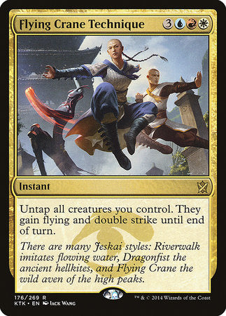 Flying Crane Technique [Khans of Tarkir] | Gate City Games LLC