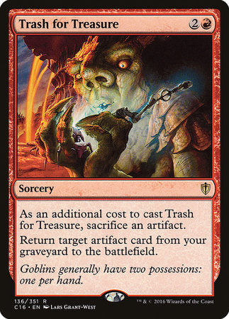 Trash for Treasure [Commander 2016] | Gate City Games LLC