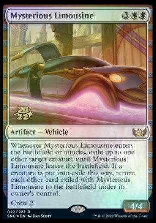 Mysterious Limousine [Streets of New Capenna Prerelease Promos] | Gate City Games LLC