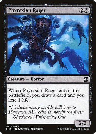 Phyrexian Rager [Eternal Masters] | Gate City Games LLC