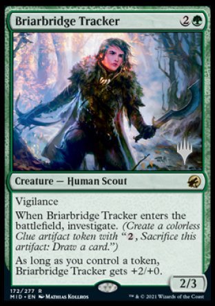 Briarbridge Tracker (Promo Pack) [Innistrad: Midnight Hunt Promos] | Gate City Games LLC