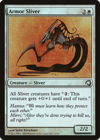 Armor Sliver [Premium Deck Series: Slivers] | Gate City Games LLC